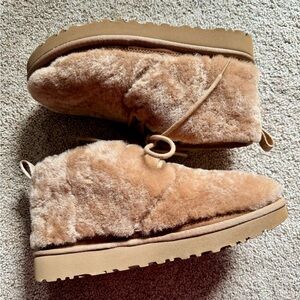 UGG Men’s Neumel Cozy Ankle Boots Chestnut Size 8